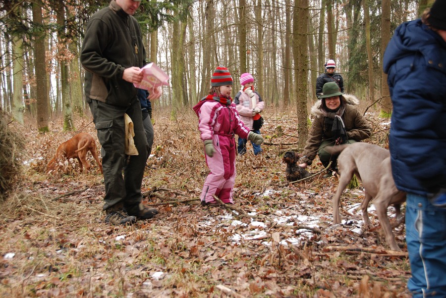 Myslivci - Vánoční vycházka s dětmi 2012