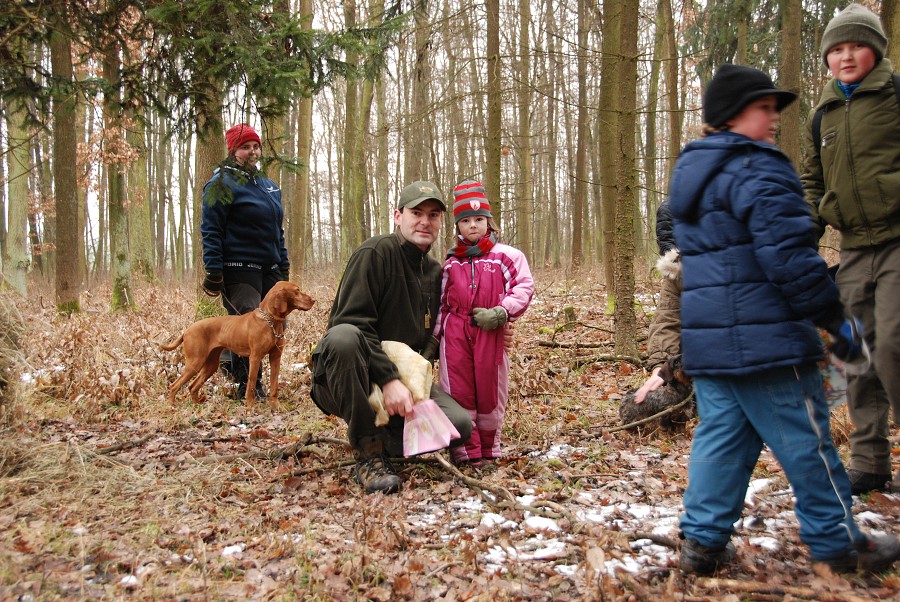 Myslivci - Vánoční vycházka s dětmi 2012