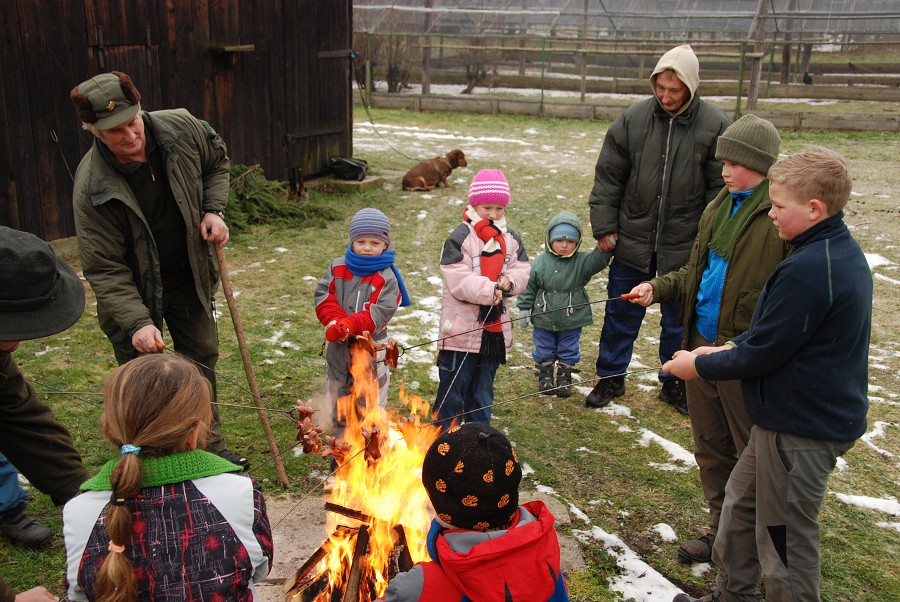 Myslivci - Vánoční vycházka s dětmi 2012